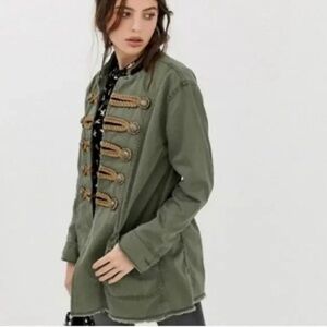 Free People Passenger military jacket